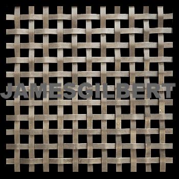 Handwoven Stainless Steel Decorative Grille with 5mm Plain Wire and 8mm Square Aperture